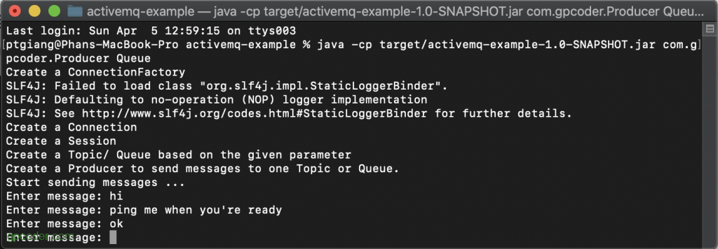 Kết nối JMS Client với ActiveMQ | TopDev